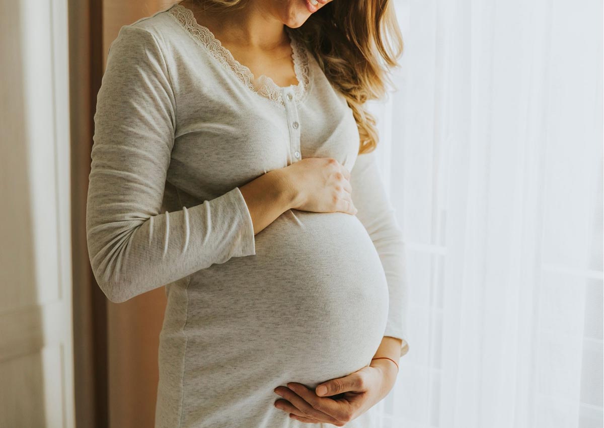 femme enceinte avant consultation en microkinésithérapie