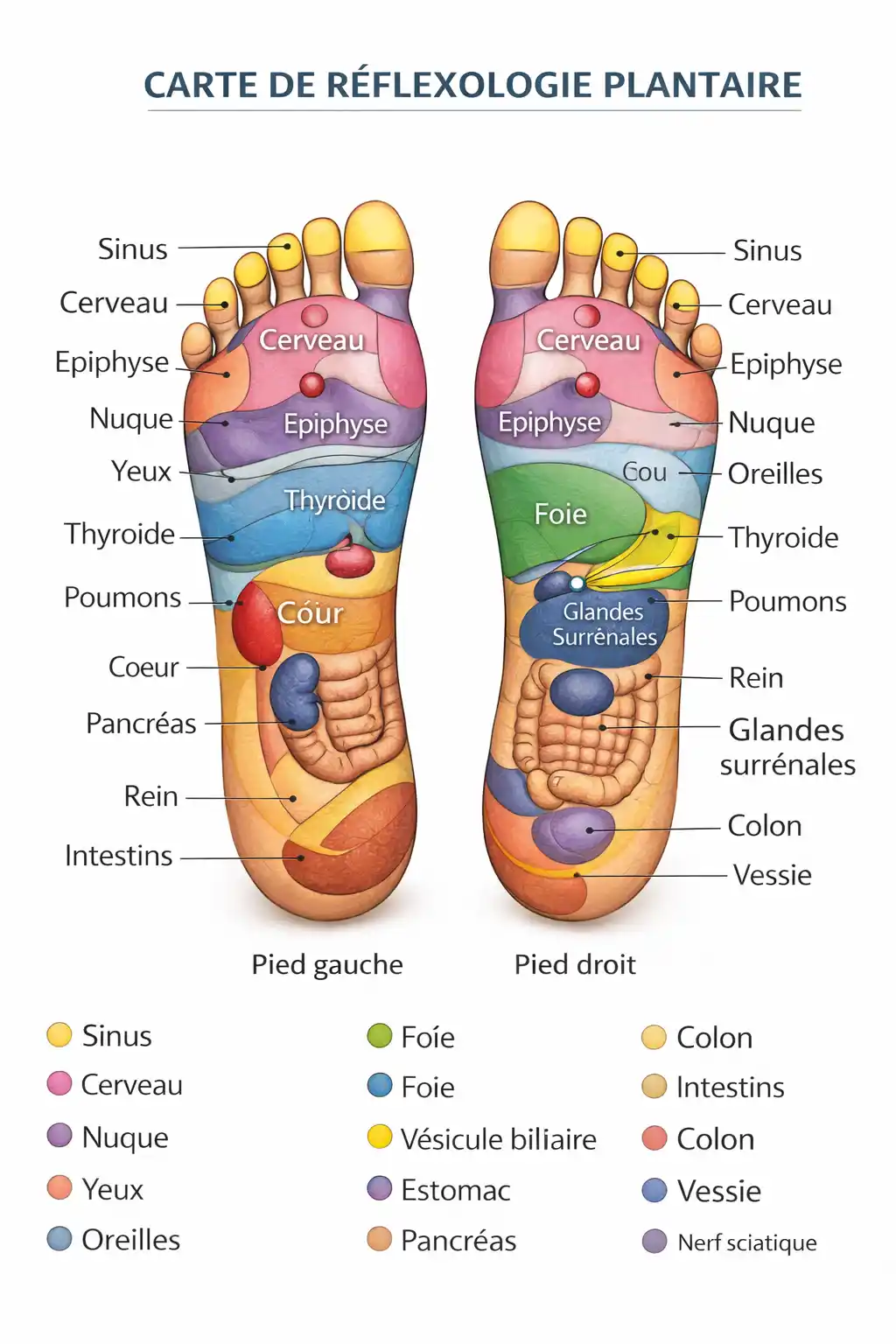 Carte-de-réflexologie-plantaire (1) Carte de réflexologie plantaire Genève