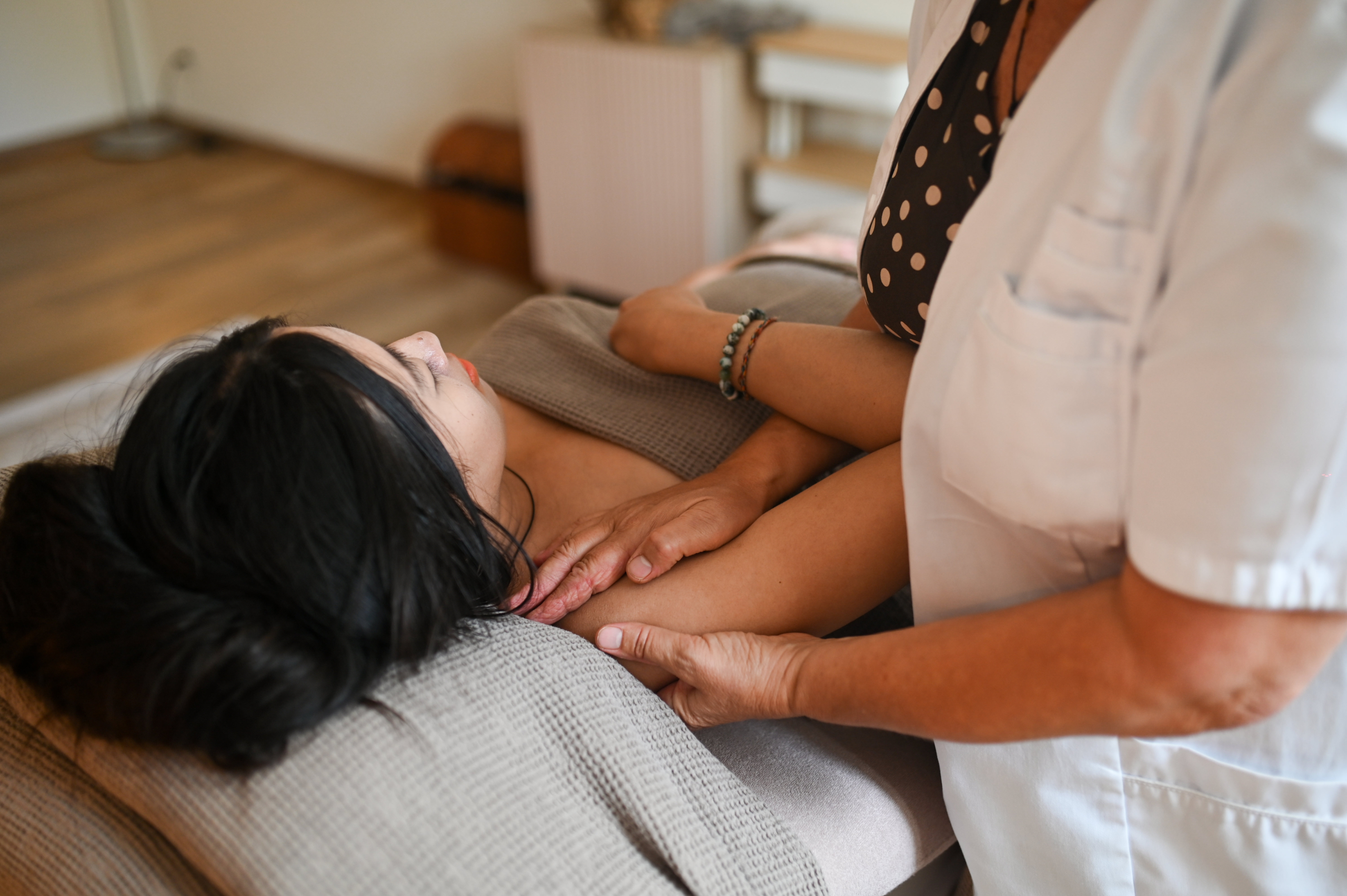 drainage sur femme enceinte